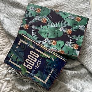 Palm Leaf Storage Book Boxes